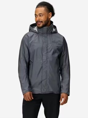 NWT Marmot Men's PreCip Eco Jacket in Steel Onyx Size 3X